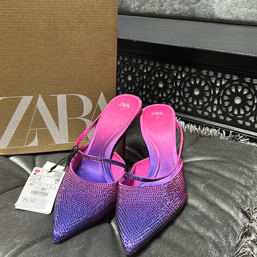 Zara colorful heels